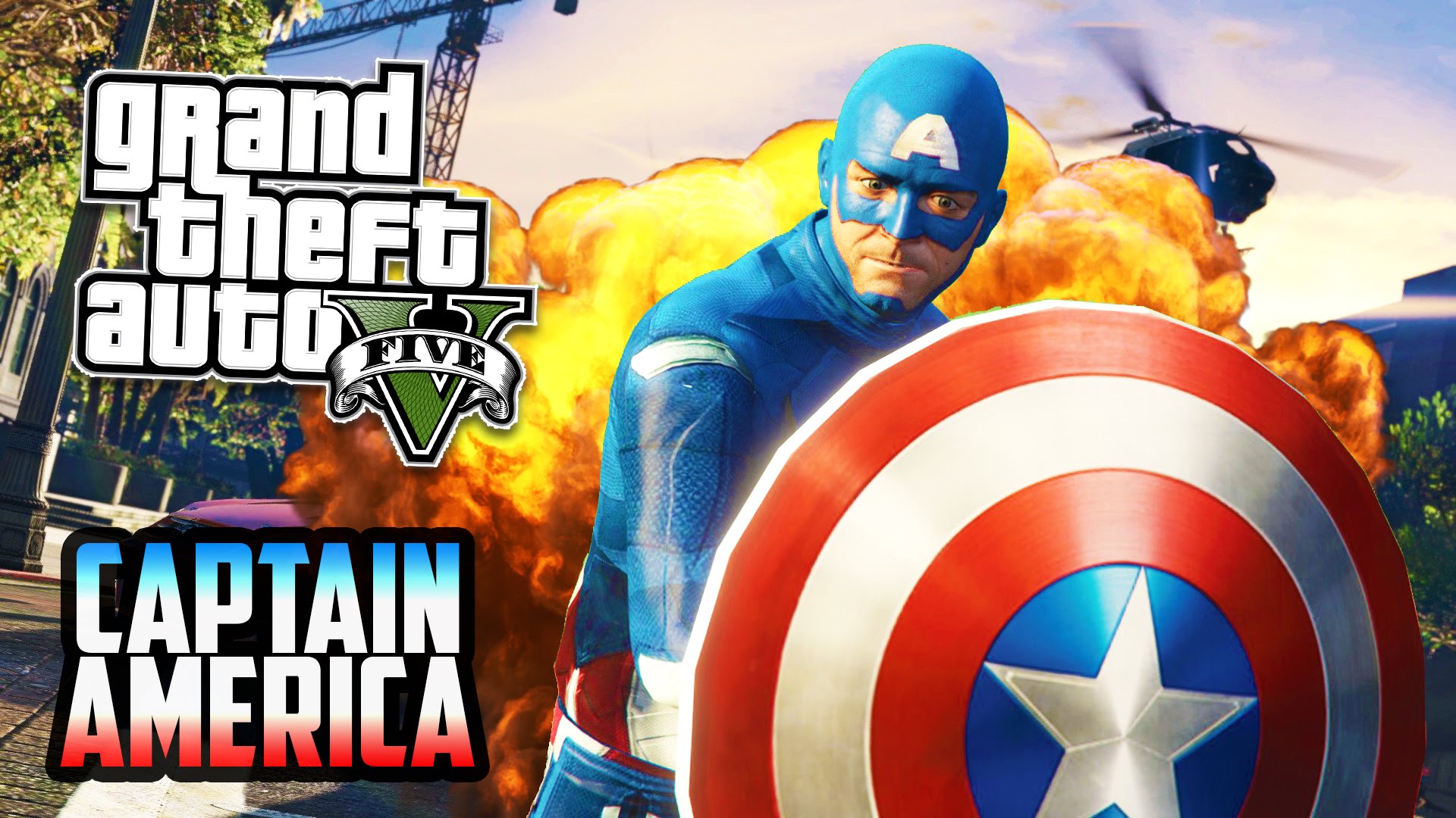 GTA 5 PC Mods – CAPTAIN AMERICA MOD w/ SHIELD! GTA 5 