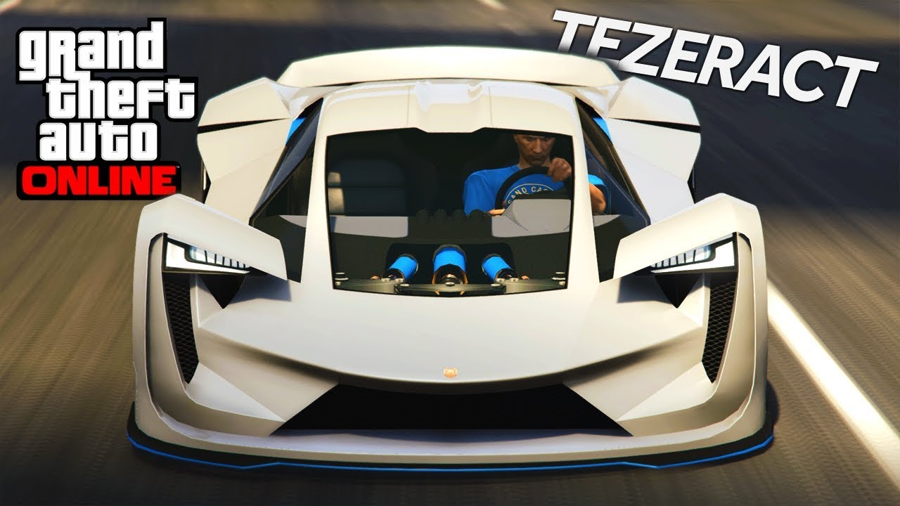 GTA 5 NEW LAMBORGHINI! Pegassi Tezeract Customization and 